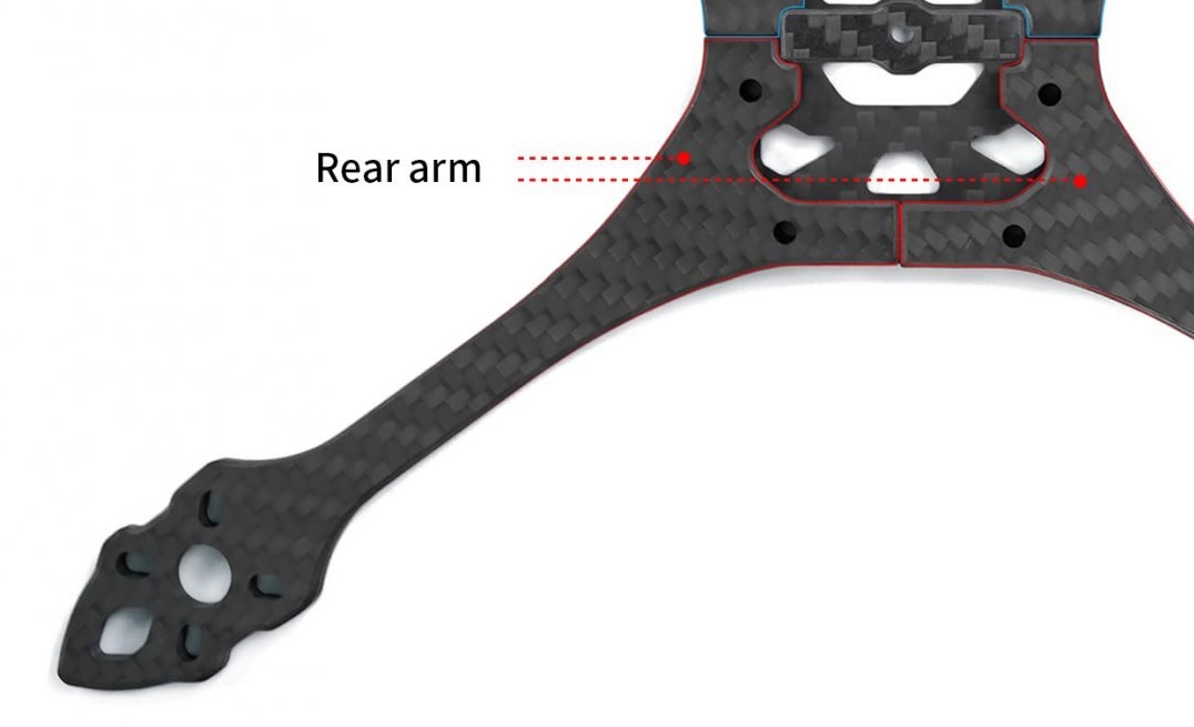 GEPRC MK5 Frame Parts - Rear Arm