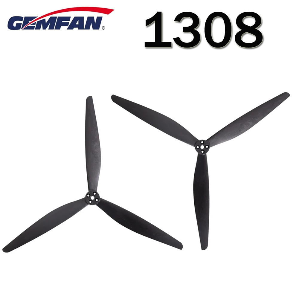Gemfan 1308 13X8X3 13inch Propeller Glass Fiber Nylon (2cw+2ccw)
