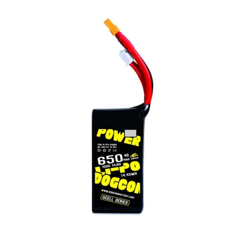 DOGCOM 650MAH 4S 150C LIPO BATTERY - UCELL