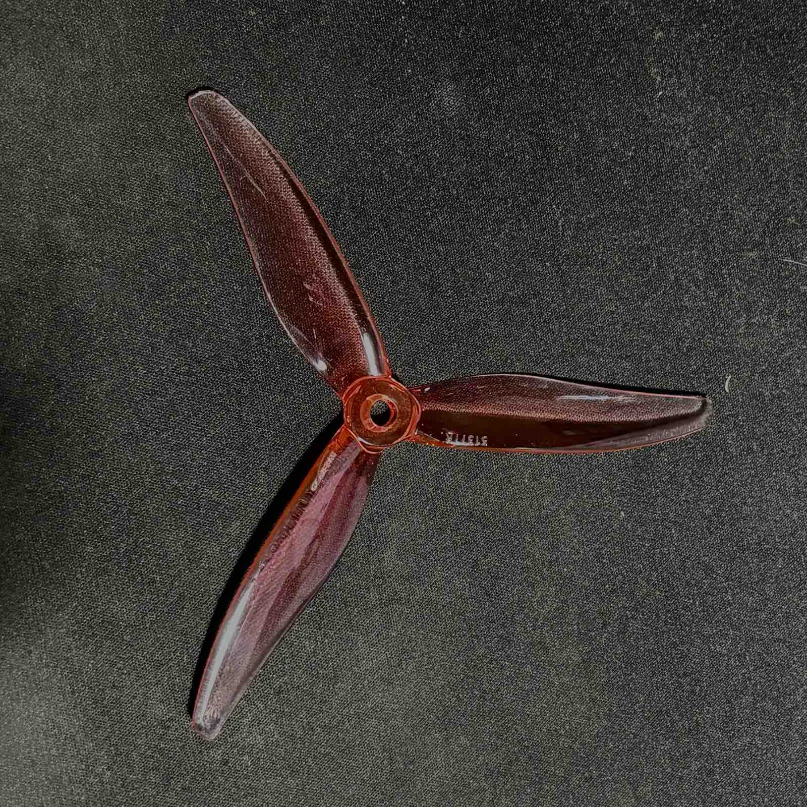 Gemfan Hurricane MAX 51377 3-Blade Propeller (4pcs) Plum Powde