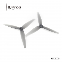 HQProp 6X3X3 (2CW+2CCW)-Poly Carbonate - Grey