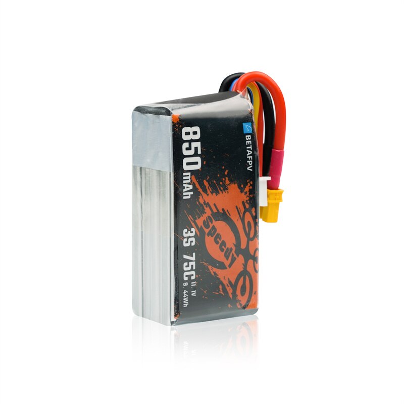 BETAFPV 850mAh 3S 75C Lipo Battery XT30 (1PC)