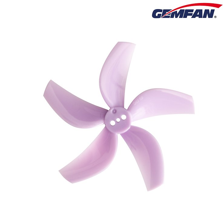 Gemfan D63 Ducted Durable 5Blade 63mm Cinewhoop Prop 8Pc Purple