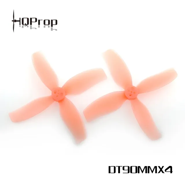 HQProp DT90MMX4 for Cinewhoop Pink (2CW+2CCW)-Poly Carbonate