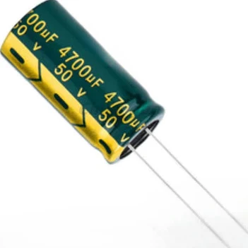 4700UF 50V 18*35MM Low ESR High Frequency Aluminum Capacitor