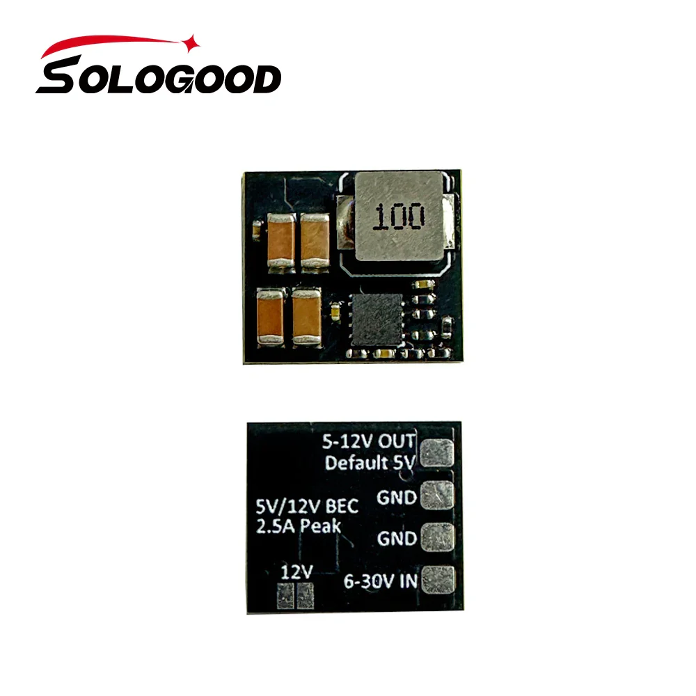 SoloGood MICRO BEC 6-30V TO 5V/12V Step-Down Regulator