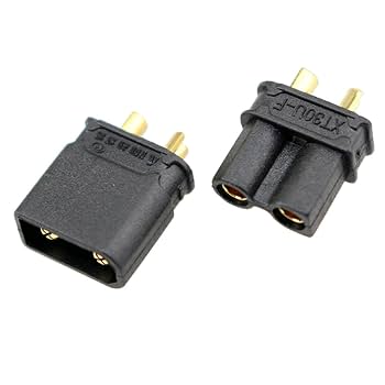 Amass XT30 Connector XT30U Connectors Plugs Male Female BLACK