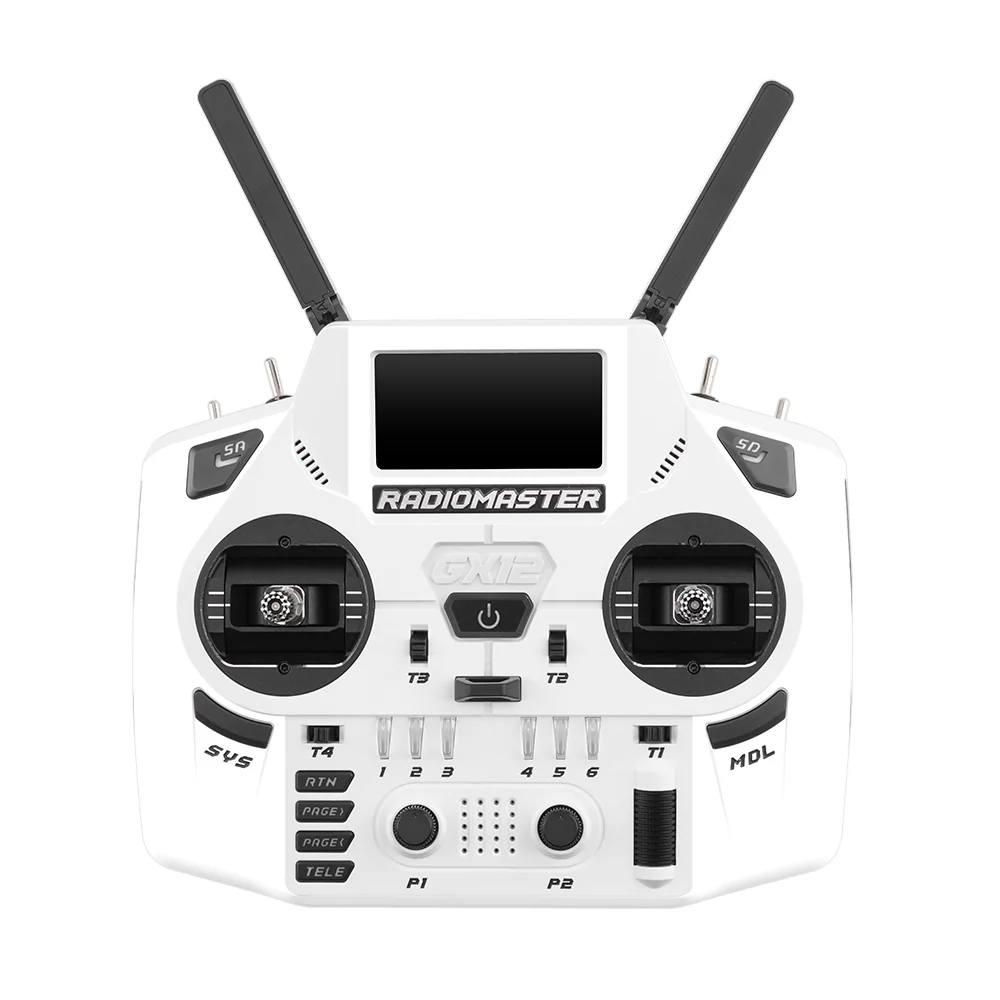 Radiomaster GX12 Crush Radio Controller (ELRS / M2) - Frost Whit