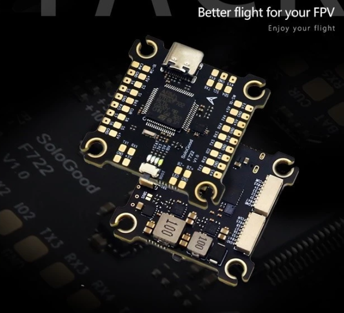 SoloGood F722 Stack ICM42688P F722 Flight Controller (NO ESC)