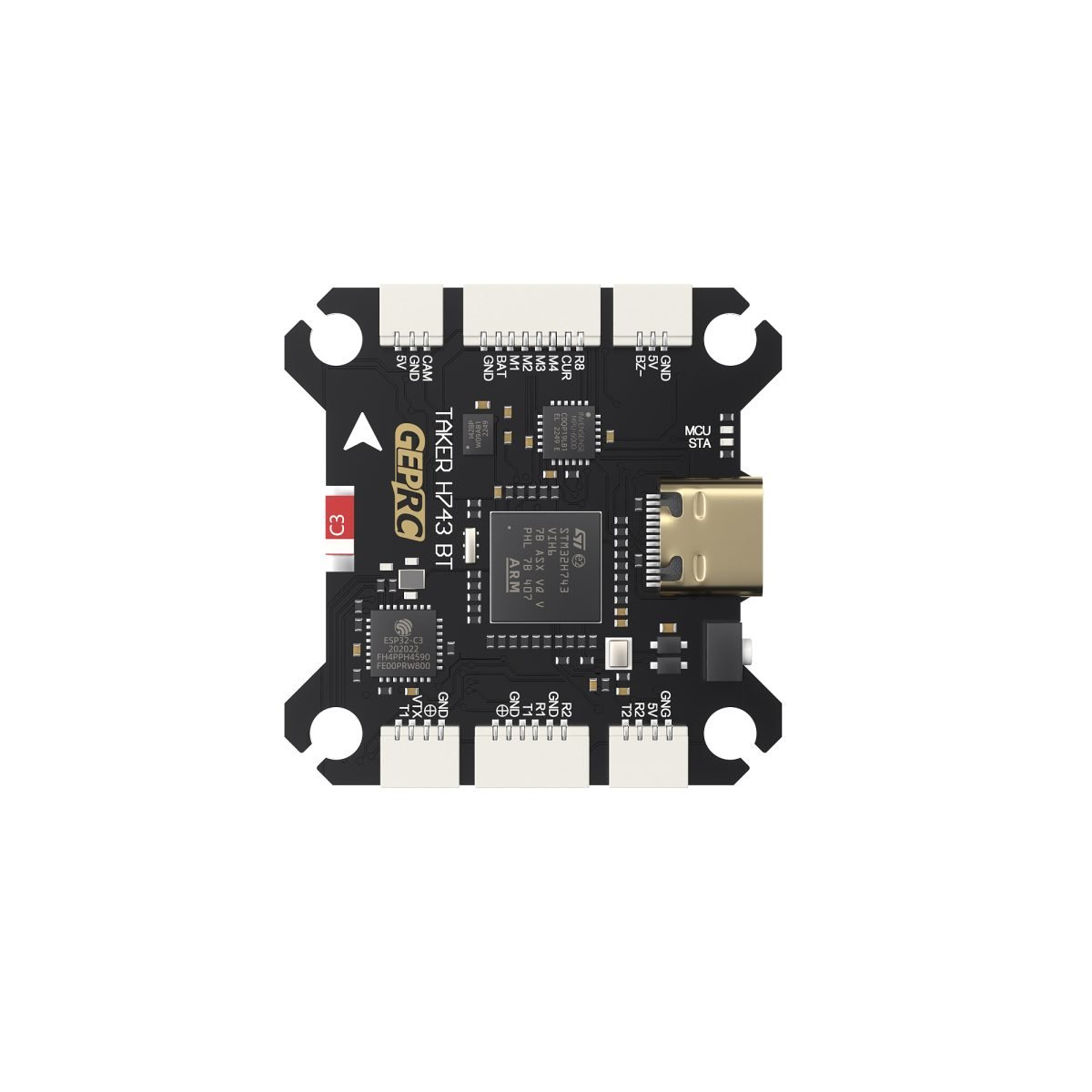 GEPRC TAKER H743 BT Flight Controller Betaflight Inav Ardupilot