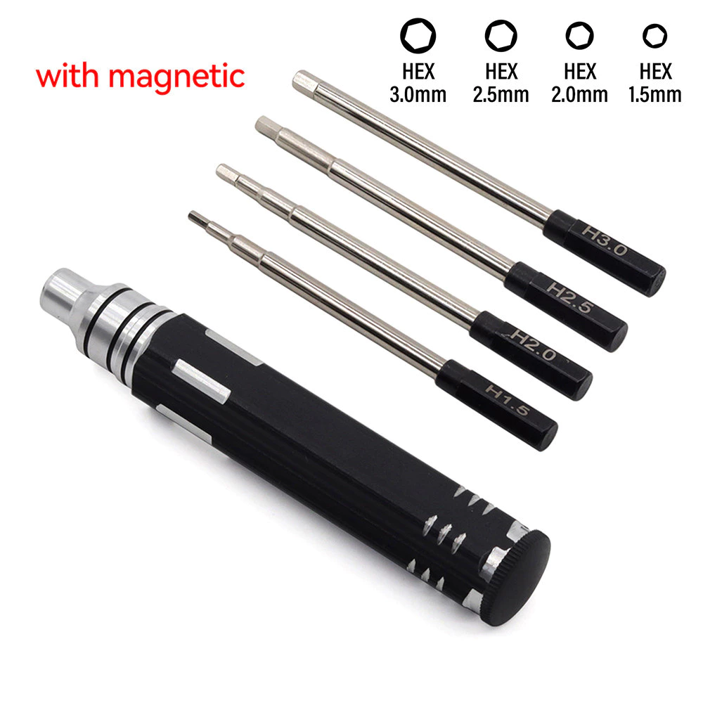 Hex Allen Screwdriver Kit 1.5mm 2.0mm 2.5mm 3.0mm Repair Tool