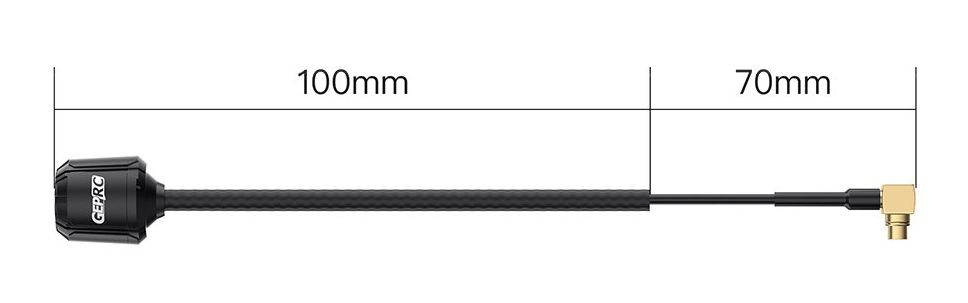 GEPRC Momoda2 5.8G antenna MMCX 170mm (100+70mm)