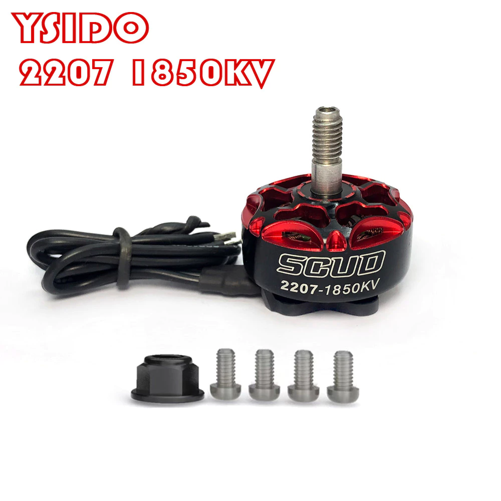 YSIDO SCUD 2207 1850KV 6S Brushless Motor for 5inch FPV Drone