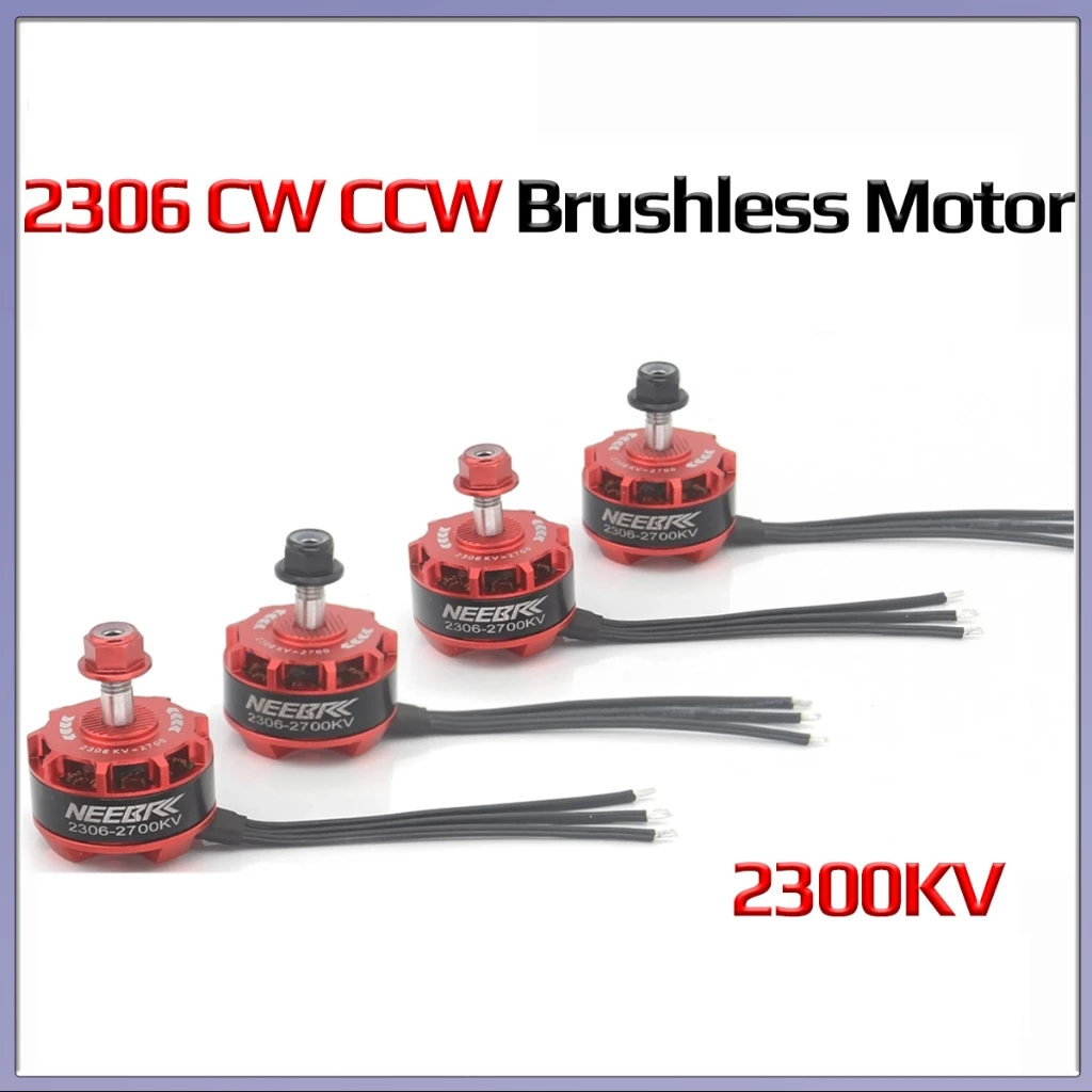 2306 2300kv Brushless motors 4pcs for 5inch drones