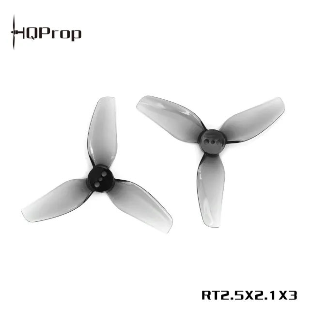 HQProp RT2.5X2.1X3 Grey (2CW+2CCW)-Poly Carbonate