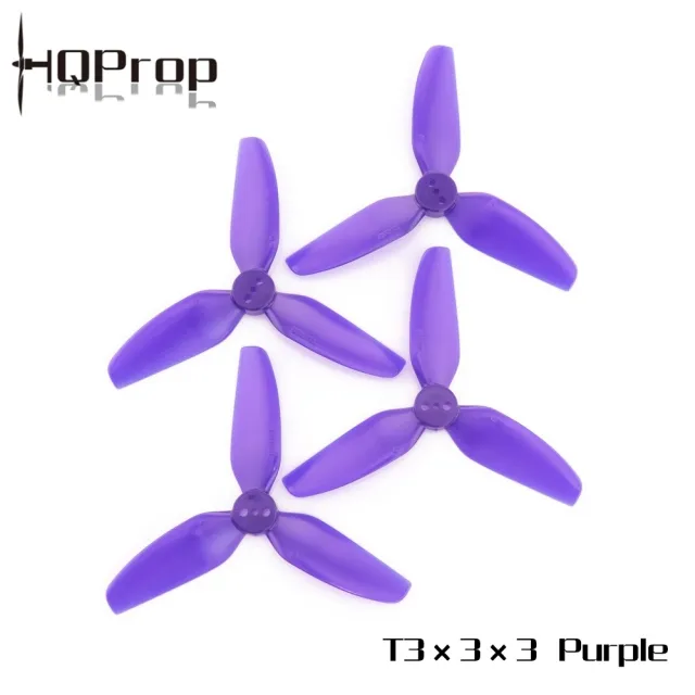 HQProp T3X3X3 (2CW+2CCW)-Poly Carbonate - Purple