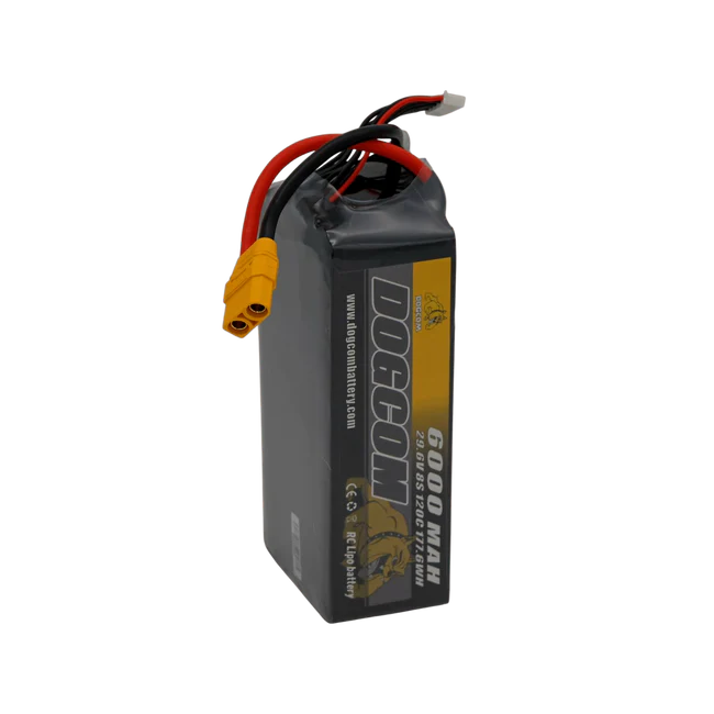 DOGCOM 8S 6000mAh 120C XT90 LiPo Battery