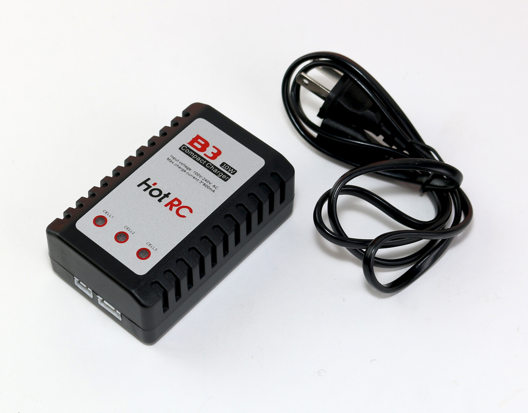 HOTRC B3 2s and 3s Charger for Goggles battery with Balance port