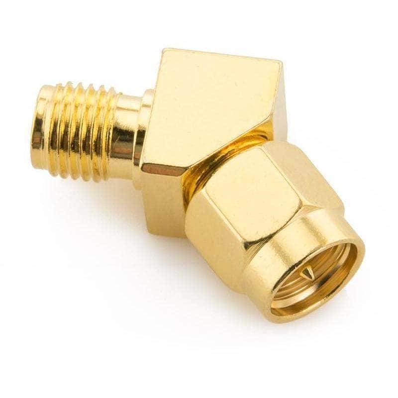 SMA Male To Female Adapter 45 degree Angle 1pc